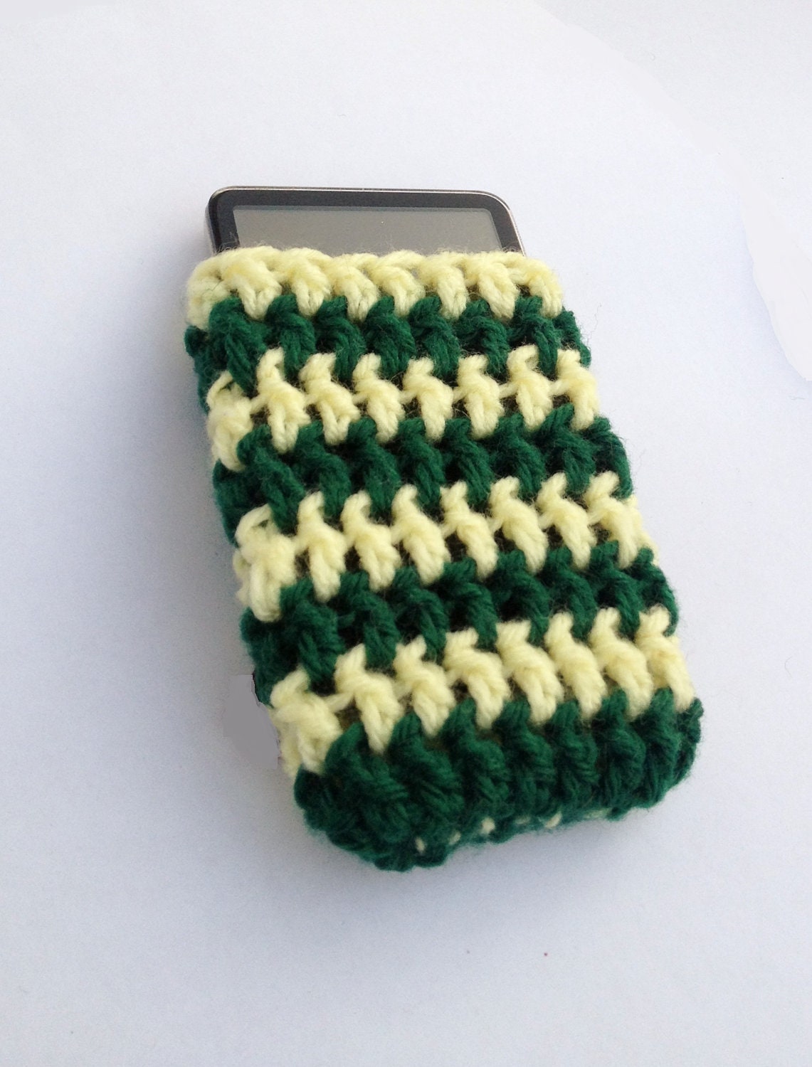 Summer Sale 20% off w/ code "Summer" Green Bay Packers Green & Yellow iPhone 4S, iPhone 3  Cozy.  Fits Many Different Cell Phones