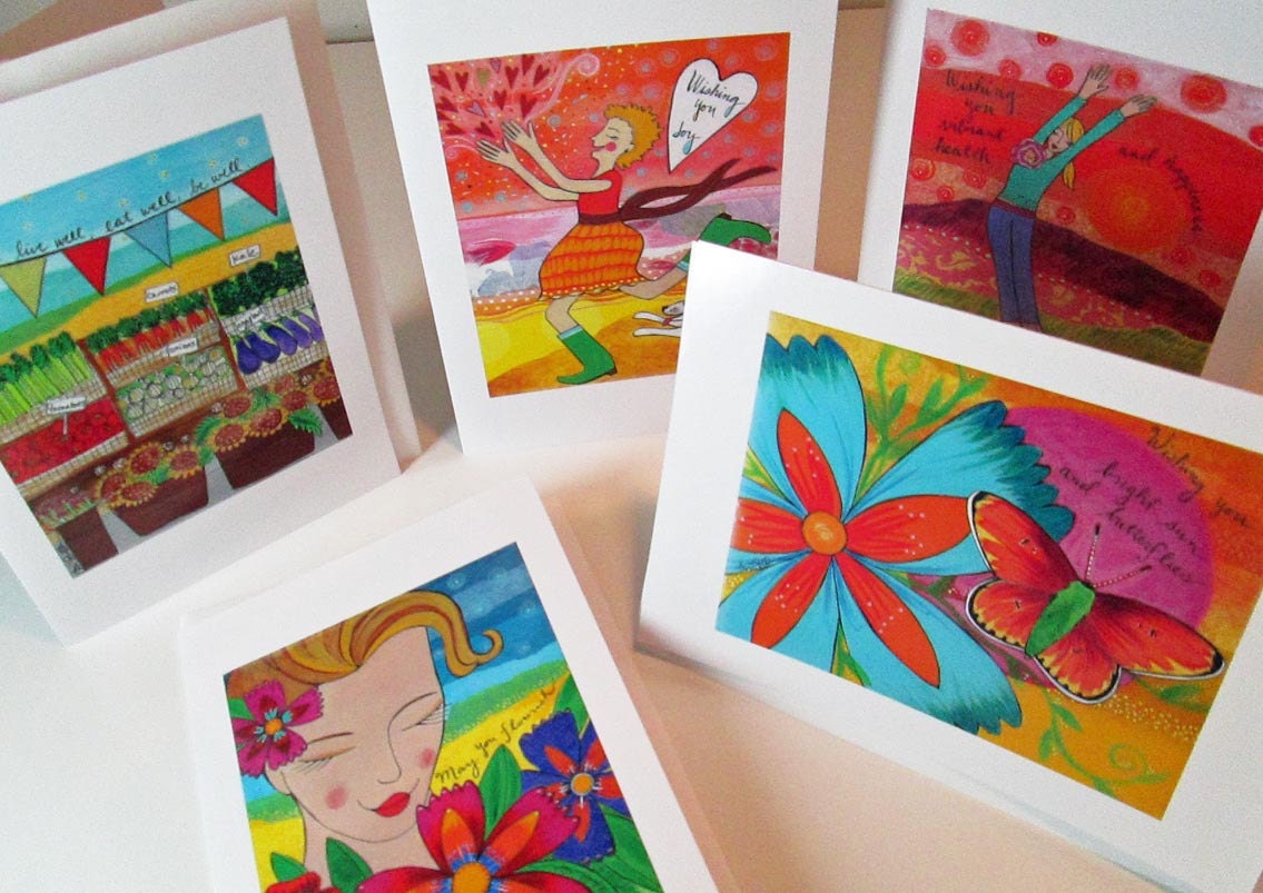 Sweet Wishes 2 : Greeting Card Collection of 5