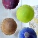 modern ceramic  Bowl   cyber monday etsyy Purple Hze and White glazes  4 cup Flower bowl minimalist
