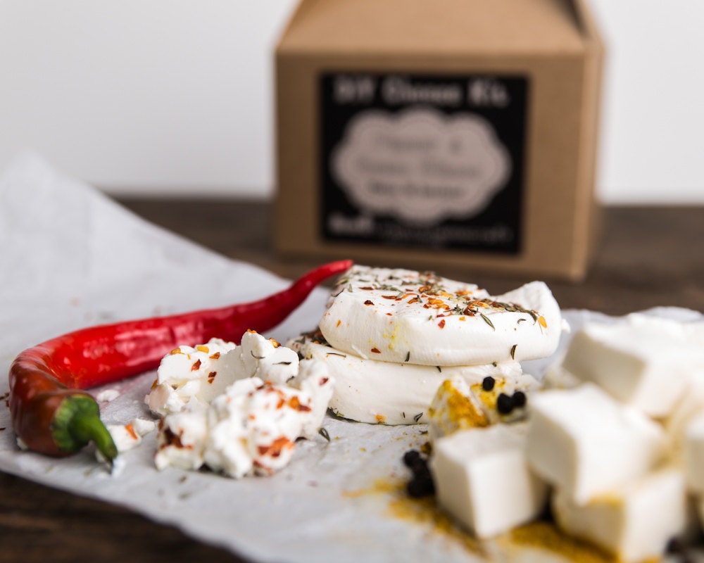 Paneer and Queso Blanco D.I.Y. Cheese Kit, AKA, Easiest Cheeses to Make- 10 batches