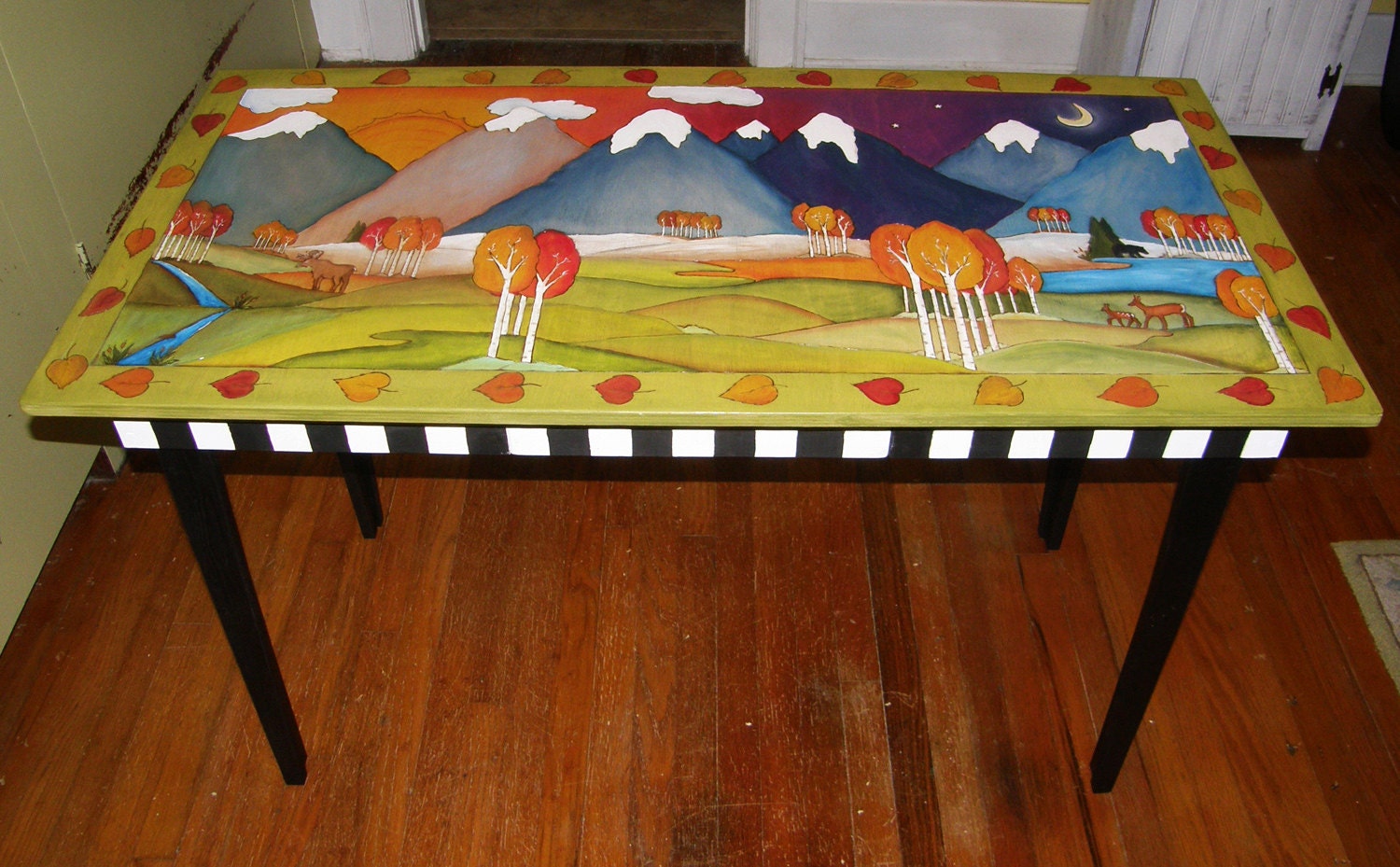Art Desk/ Computer Desk/ Ktchen Table/ Custom Made/ Childrens Desk