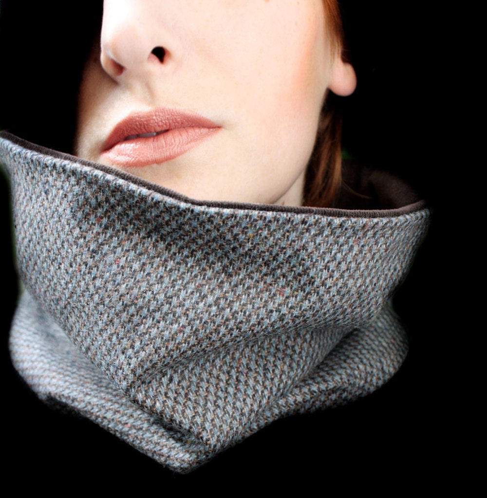 Men's Wool Scarf Neckwarmer