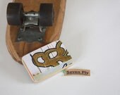 Recycled Skateboard Belt Buckle-Twisted Like A Pretzel