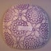 Ceramics, Art Pottery, Bowl, Home Decor, Square Shaped Soap Dish, Trinket Tray, Spoonrest, Lavender, Purple