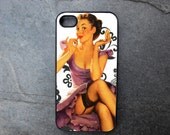 Pinup Girl  Decorated iPhone4 or iPhone 5 Case - P146