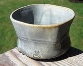 Ocean Ice Blue Wood-Fired Tea Bowl On Sale