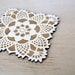 doily coasters - wood coasters - home & living