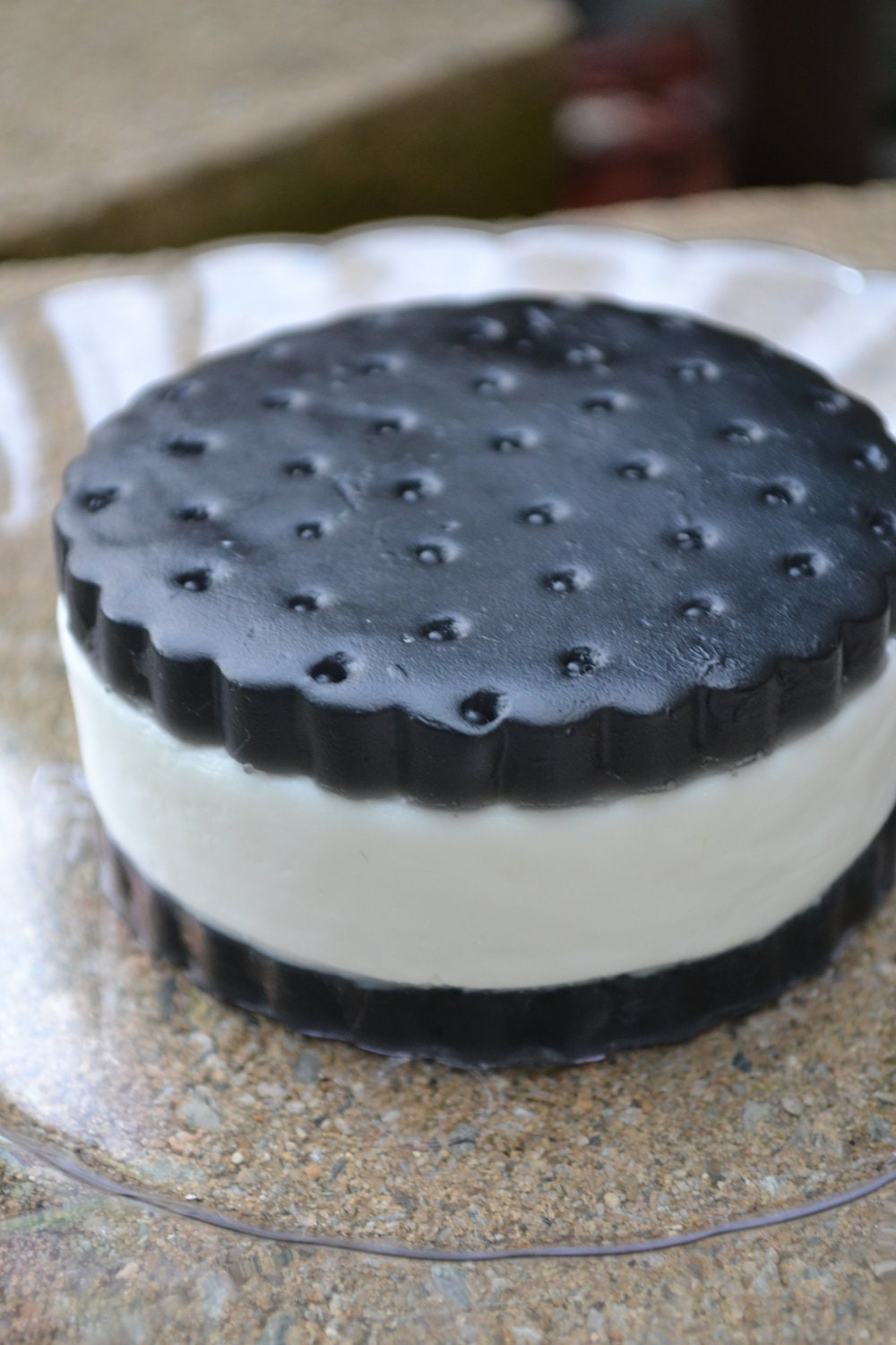 Ice Cream Soap - Classic Ice Cream Cookie Sandwich Vegan Soap