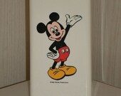 Vintage Walt Disney Mickey Mouse Dixie Cup Dispenser