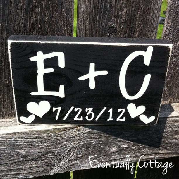 Personalized Couples Block