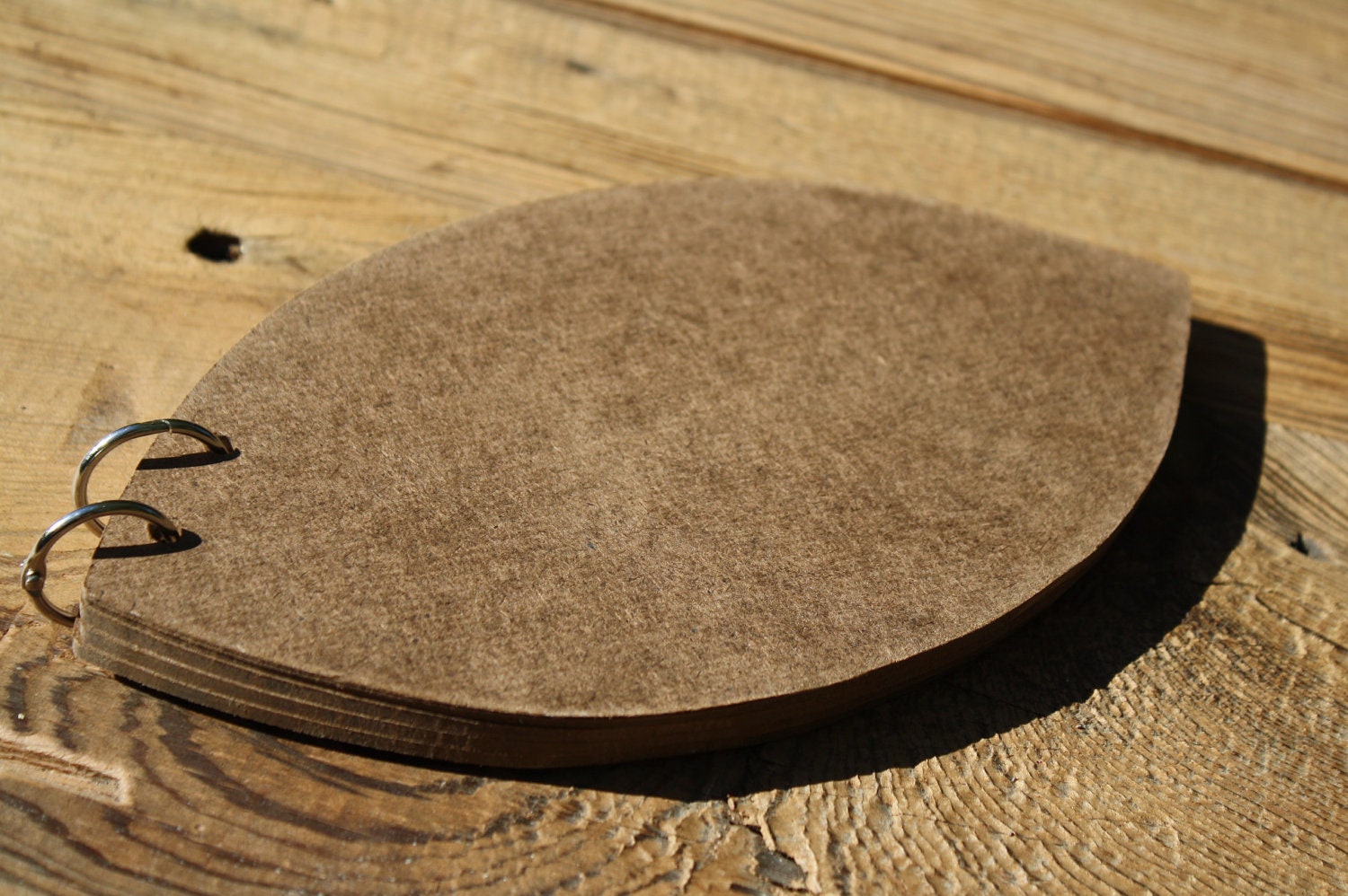 Handmade Blank Football Wooden Album