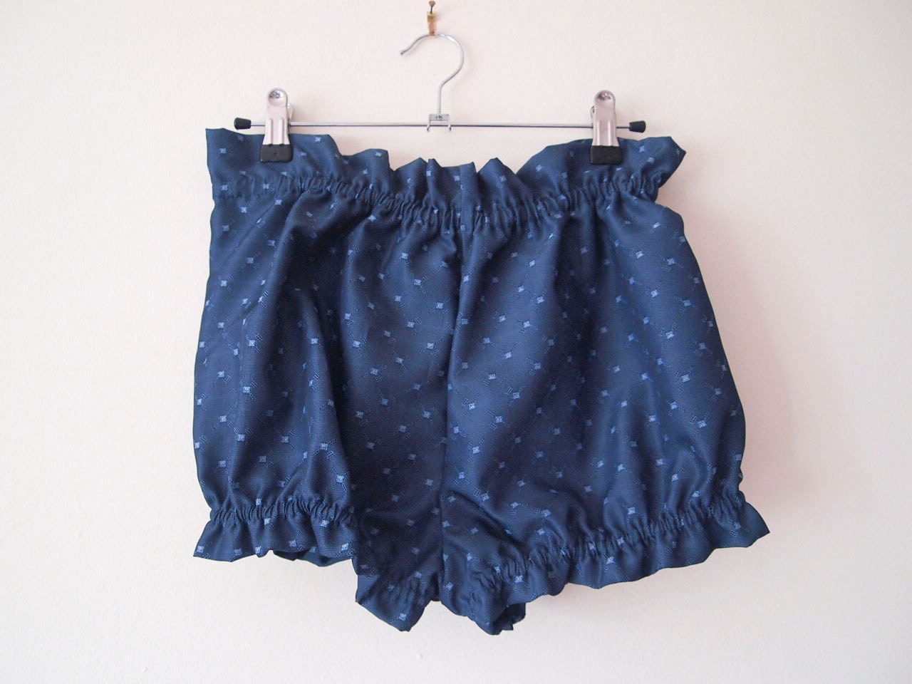 The Amelia - Bloomers in Blue Spots (Made to Order)