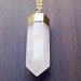 Vanilla Quartz Point Necklace - 14K Gold