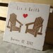 Personalized Kitchen Trivet, Adirondack Chair Design