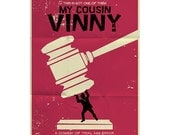 My Cousin Vinny vintage style movie poster