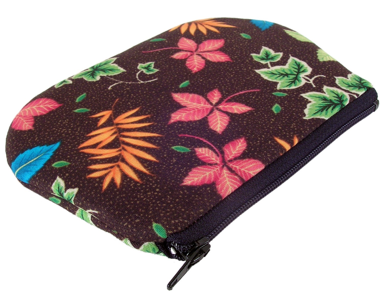 Fabric Coin Purse, Zipper Pouch
