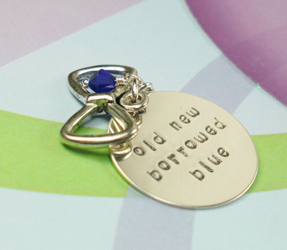Eleventh Doctor Inspired Wedding: Something Blue Bridal Bouquet Charm