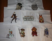 Star Wars Machine Embroidered Quilt Block Set