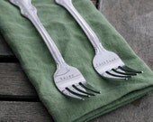 Personalized Hand Stamped Celebration Forks for any Occasion