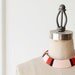 Pink. Red. Black. Bold Statement Bib Necklace - no. 701F