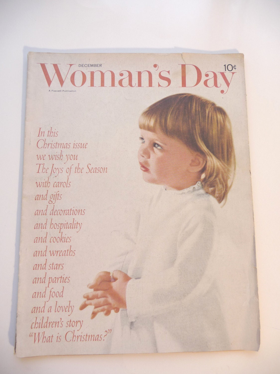 Vintage Woman's Day Magazine December 1960 - Advertisements Ephemera Scrapbooking Recipes Vintage Pictures So Retro Christmas Gifts
