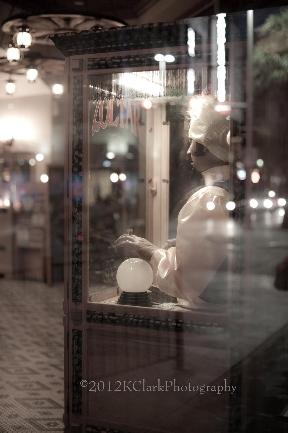 Dream Big Nostalgic photography fortune Teller Magical Mystery Zoltar Wishes Whimsy Know the future