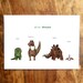 D is for Dinosaur Card