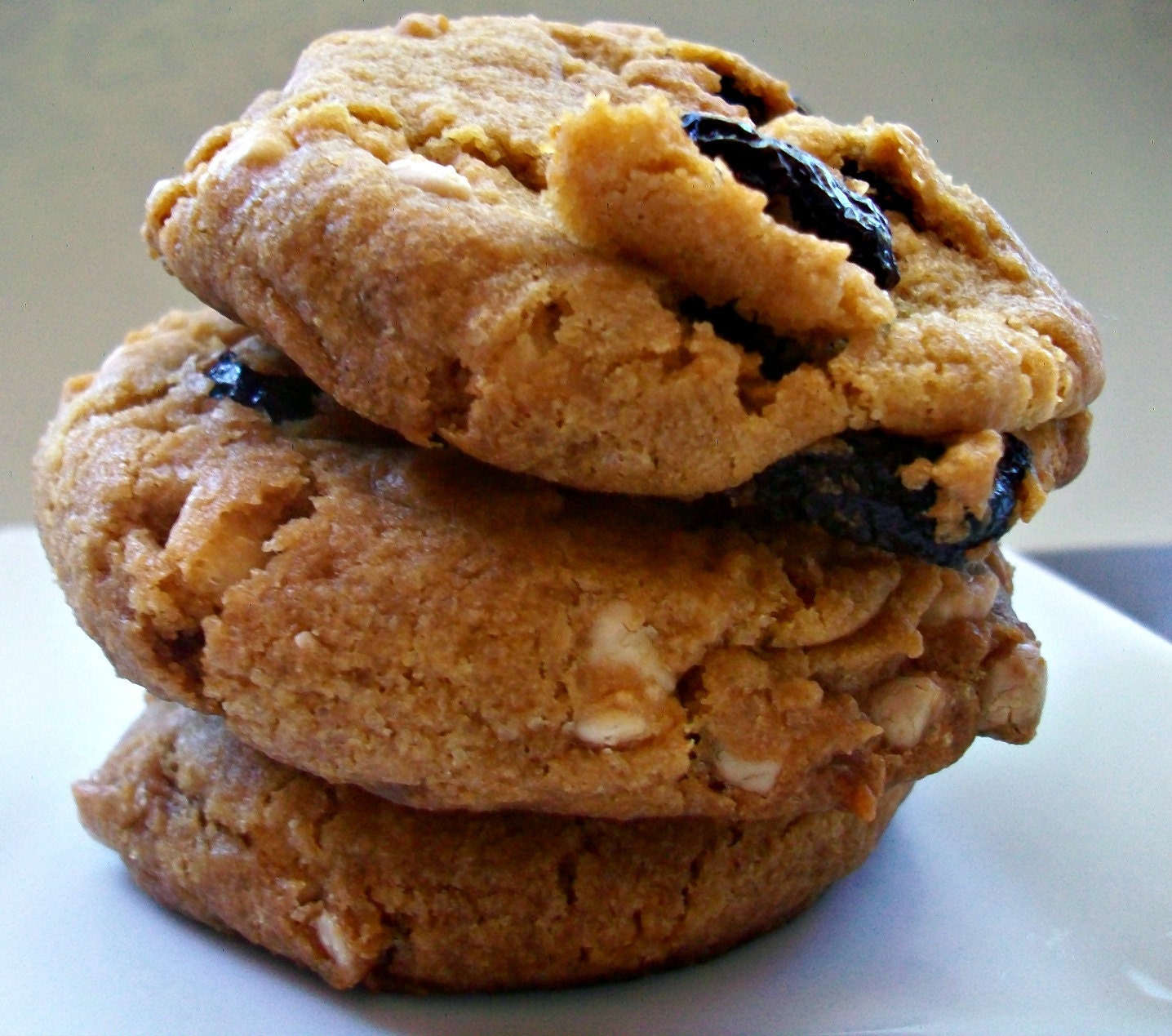 Vegan White Chocolate Cherry Cookies Perfect  Gift for Dad, Grad, Birthday