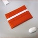 Macbook Air felt sleeve 11or 13 inch Mac Book Air ORANGE original german woolen felt