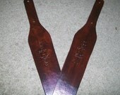 Your Color Choice - 2 Groomsmen Gifts 2 Personalized  Rifle Sling with Initials