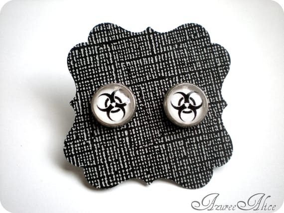 Biohazard Earrings