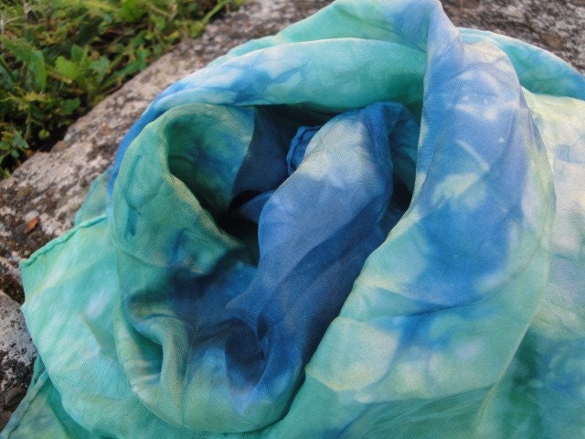 Whimsy Blue Bird 30X30 Play Silk