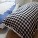 Blue Bear Pillow MADE TO ORDER Nursery Decor, Home Decor