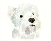 CUSTOM PET PORTRAIT  Original watercolor painting 8X10inch