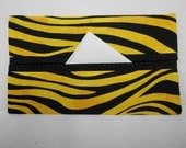 Tiger Stripe Tissue Cozy/Gift Card Holder