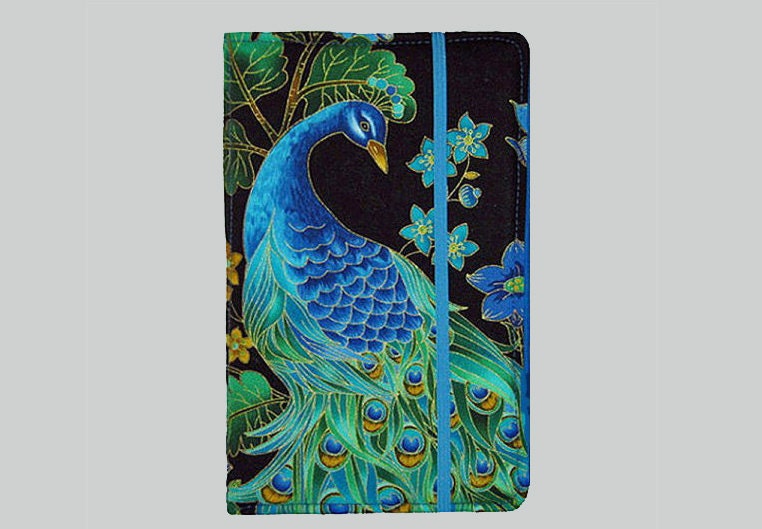 SALE Kindle Cover Hardcover Kindle Case Nook Cover Nexus 7 Cover Nexus 7 Case Custom eReader Cover Peacock