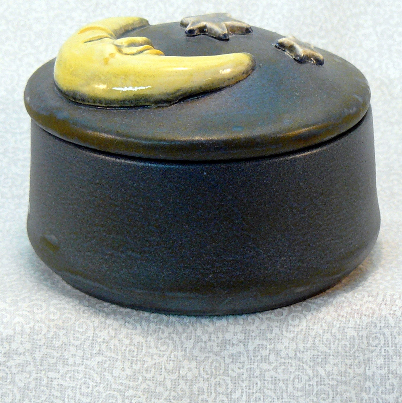 Ceramic Keepsake Box - Night and Day