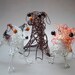 Custom Pet Remembrance Keepsake Gift Wire Dog Portrait