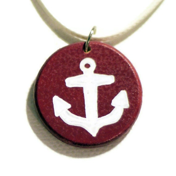 Unique Hand Painted Art Pendant Necklace