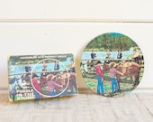 Vintage Puzzle in the Round by Jaymar-Western Dude Ranch, Over 60 Pieces