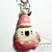 Happy Snowman Necklace - Kawaii Jewelry - READY TO SHIP - Handmade Original by The Happy Acorn