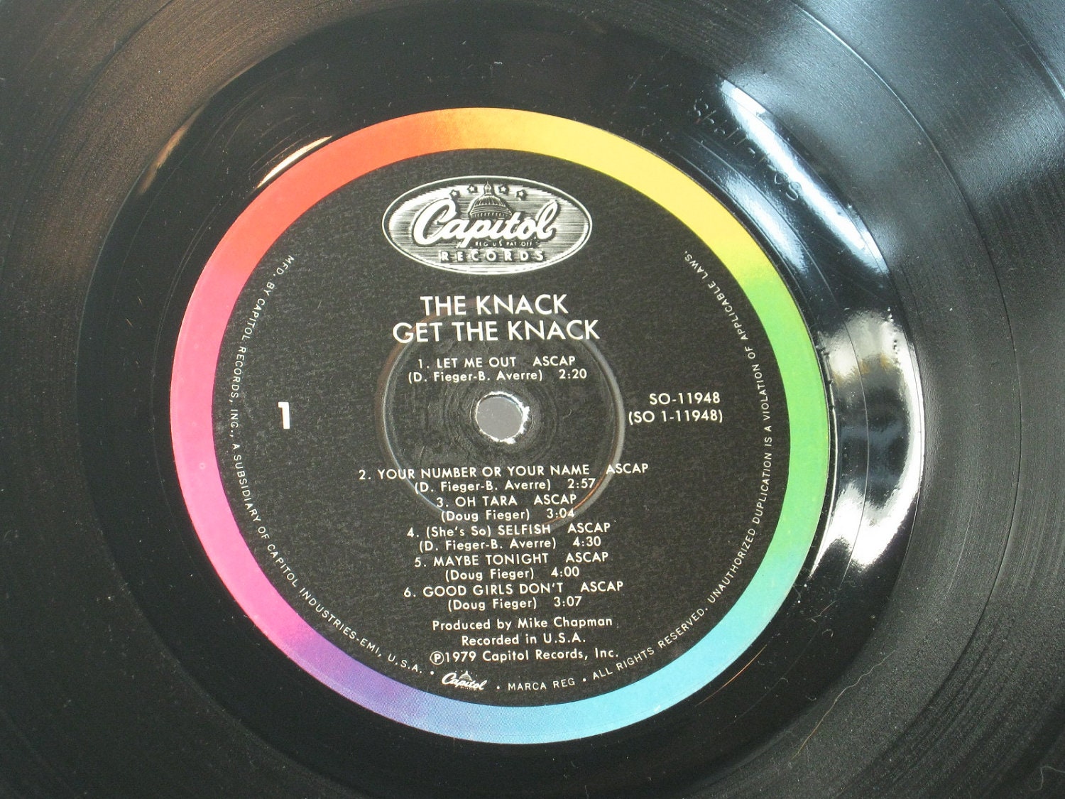 The Knack Re-Purposed Album Bowl