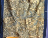 Vintage Art Deco Castle Fantasy Woven Tapestry