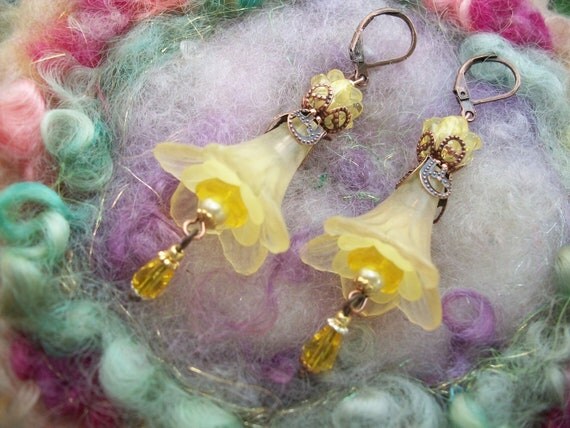Lemon Blossom Earrings