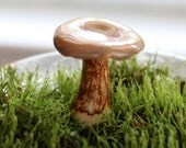 Realistic Porcelain Mushroom Sculpture - Lactarius