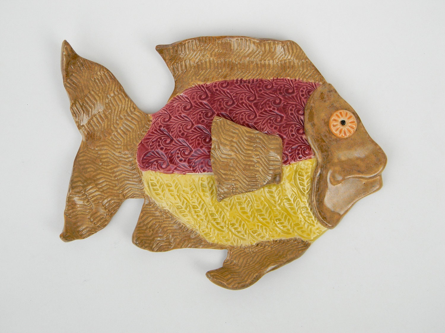 Ceramic Fish Wall Art