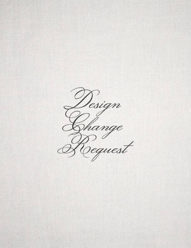 Design Change Request  15