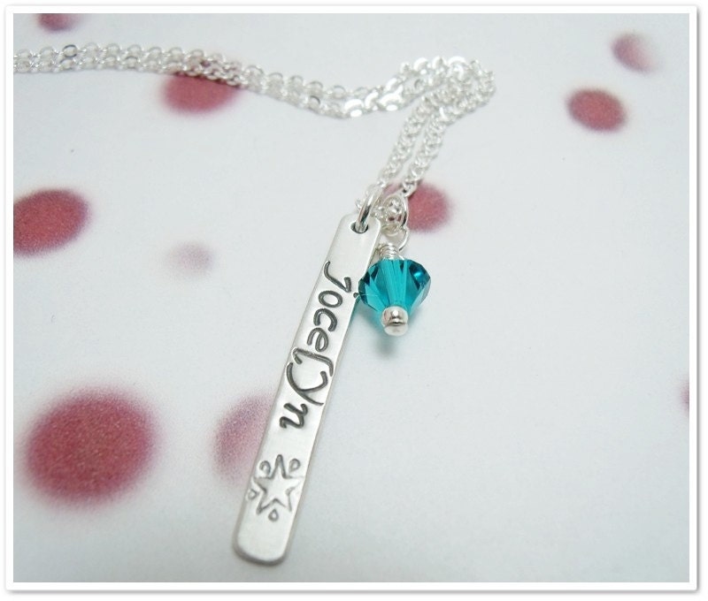 Add a Tag - Sterling Silver Rectangle Tag