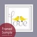 LOVE Birds Art (Series B) 12x12 Art Poster Print (Featured in Sunshine and Silver Cloud) (Personalized Colors) Buy 3 get one Free