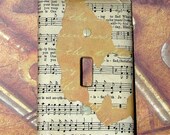 light switch outlet, cover converted into a mini collage